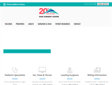 Tablet Screenshot of ohiosurgerycenter.com